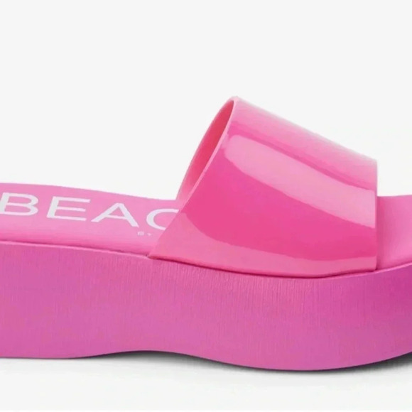 Beach by Matisse Pink Solar Platform Sandal NWT - Picture 5 of 7